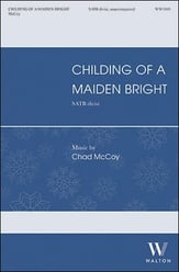 Childing of a Maiden Bright SATB choral sheet music cover